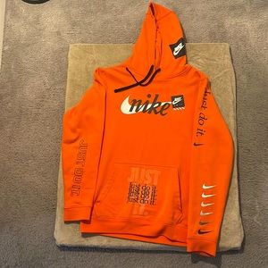 Orange Nike Hoodie
